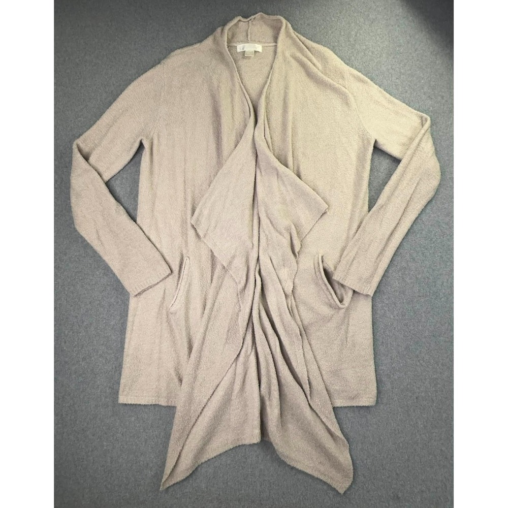 Barefoot Dreams Bamboo Chic‎ Lite Open Front Cardigan Sweater Women's Size L/XL